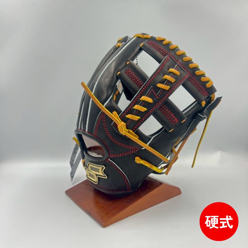 エスエスケイ 硬式グラブ(グローブ) Proedge栄 2025年秋冬限定モデル PEKZ76125 9047 ブラック×タン