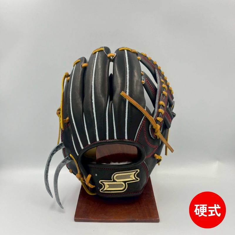 エスエスケイ 硬式グラブ(グローブ) Proedge栄 2025年秋冬限定モデル PEKZ76125 9047 ブラック×タン