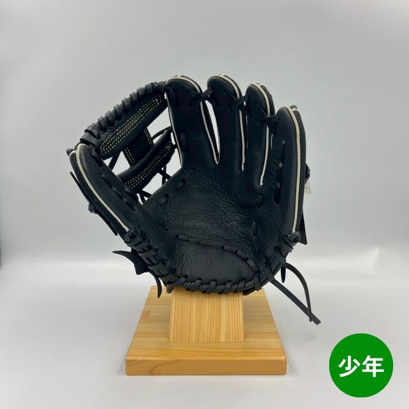 ワールドペガサスキッズ用グラブ(グローブ) WGJ4FK 9090ブラック×ブラック 右投げ用 年中~小学校低学年用 25%OFF