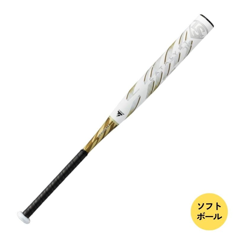 ソフトボール3号(ゴム3号用) ルイスビルスラッガー2025年モデル カタリストⅢTI WBL40860108368 83cm 680g ホワイト×ゴールド(セミトップバランス)