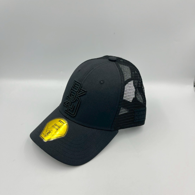 ゼット限定 ZETT By BEAMS DESIGN キャップ BH79504 1919ブラック×ブラック