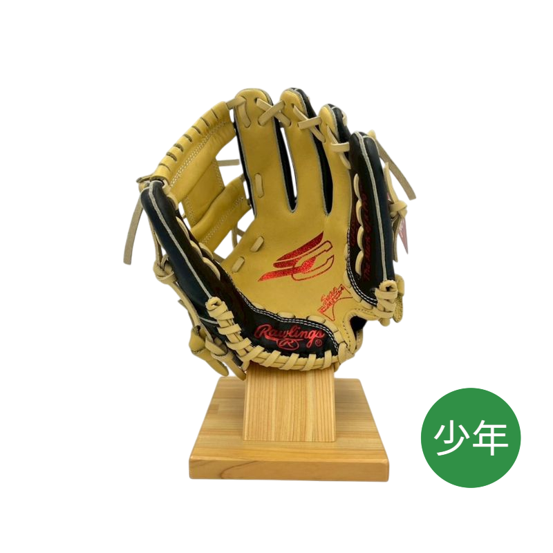 ローリングス少年軟式用グラブ(グローブ) GJ4SCBFSS CAMキャメル 右投げ用 サイズSS 20%OFF