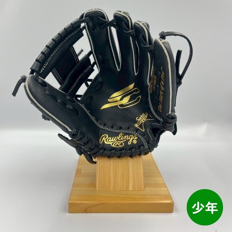 ローリングス少年軟式用グラブ(グローブ) GJ4SCBFSS Bブラック 右投げ用 サイズSS 20%OFF