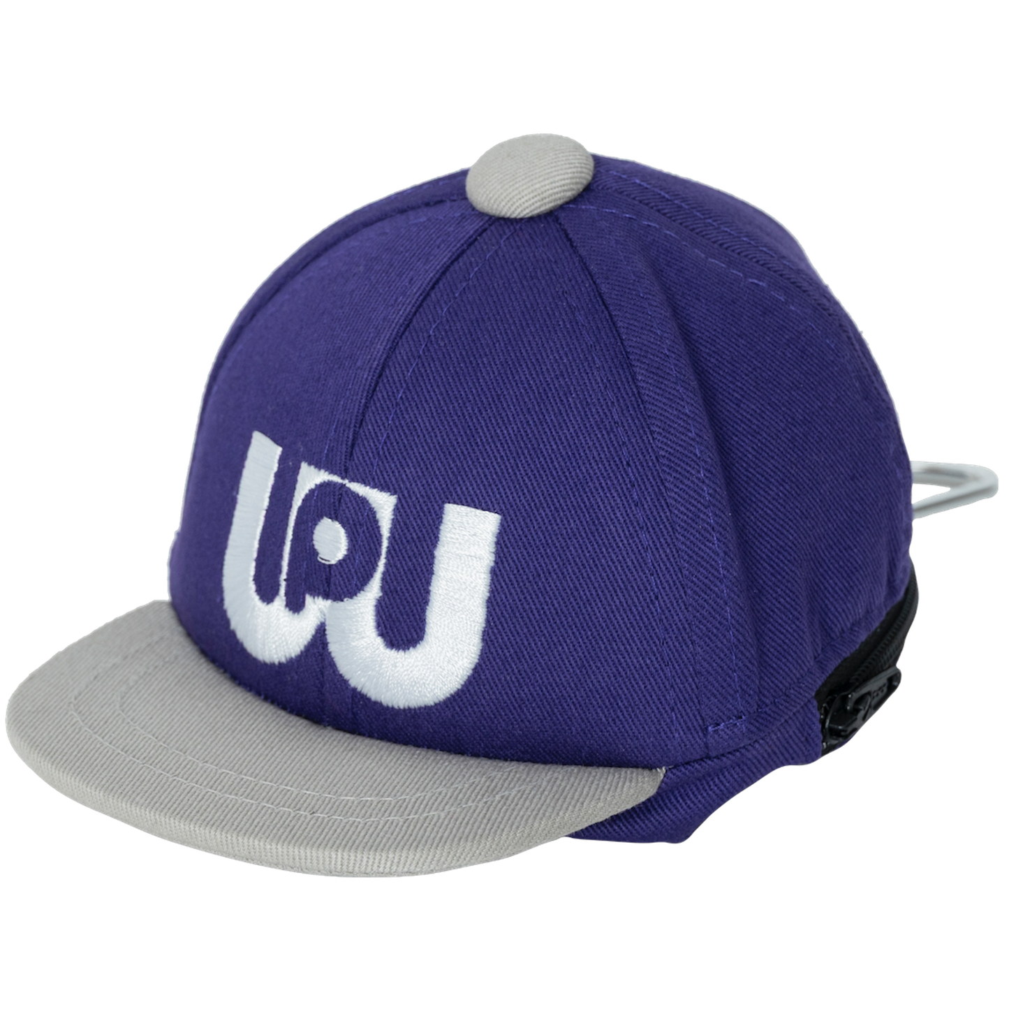 ワールドペガサス ミニキャップポーチ WEBC6MINIC パープル×グレー3911