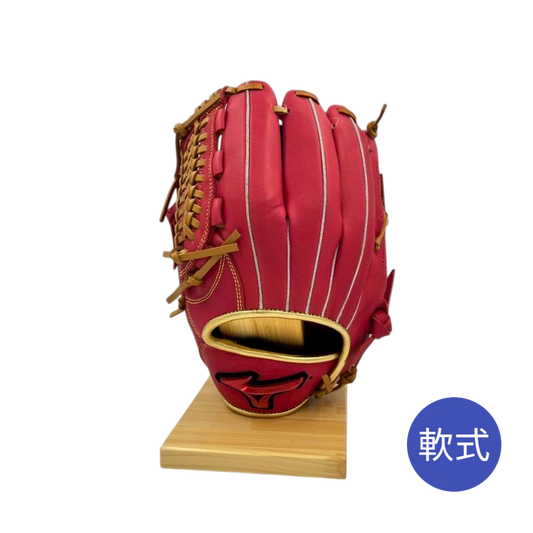 ミズノ軟式グラブ（グローブ）　1AJGR21710　6249Hレッド×コルク  左投げ用　オールラウンド用　サイズ10　25％OFF