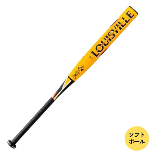 ソフトボール３号（ゴム3号用）　ルイスビルスラッガー2024年限定モデル　カタリストⅢTI　WBL29270208465　84cm　650g　イエロー（トップバランス） 20％OFF