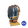 ウィルソン軟式用グラブ（グローブ）　WBW100933　グレー×ネイビーSS  右投げ用　内野手用　サイズ11.5インチ　20％OFF