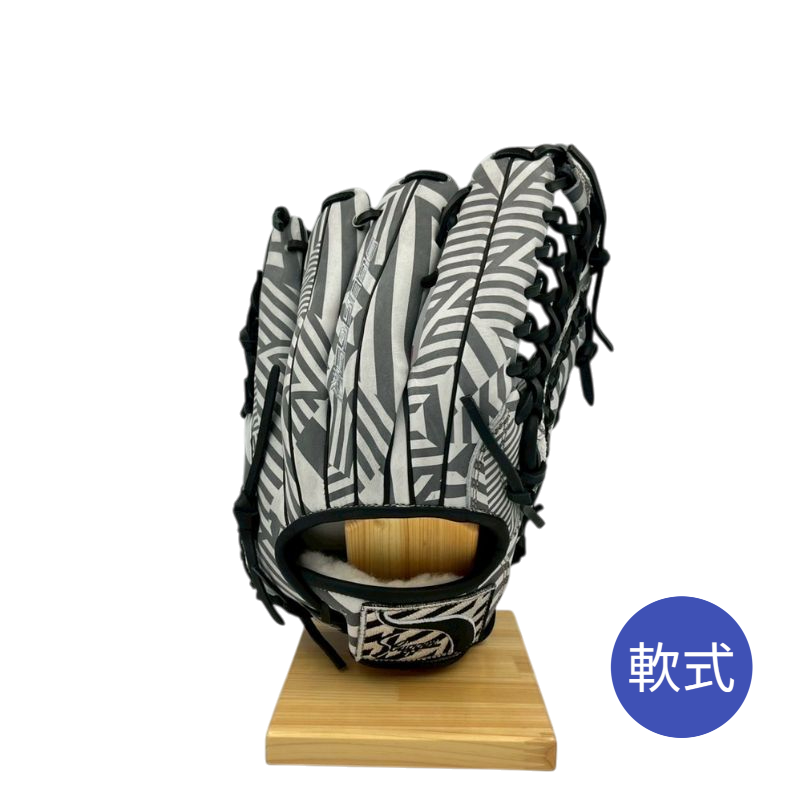 久保田スラッガー軟式用グラブ（グローブ）　SP-2023G-SPC　ダズルCAMO　限定品　湯もみ型付け済み