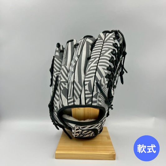 久保田スラッガー軟式用グラブ（グローブ）　SP-2023G-SPC　ダズルCAMO　限定品　湯もみ型付け済み