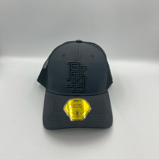ゼット限定　ZETT By BEAMS DESIGN　キャップ　BH79504　1919ブラック×ブラック