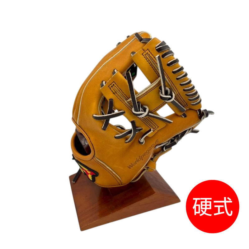 ワールドペガサス　硬式用トレーニンググラブ（グローブ）　WGKGDT9　06タン　右投げ用　20％OFF　湯もみ型付け済み