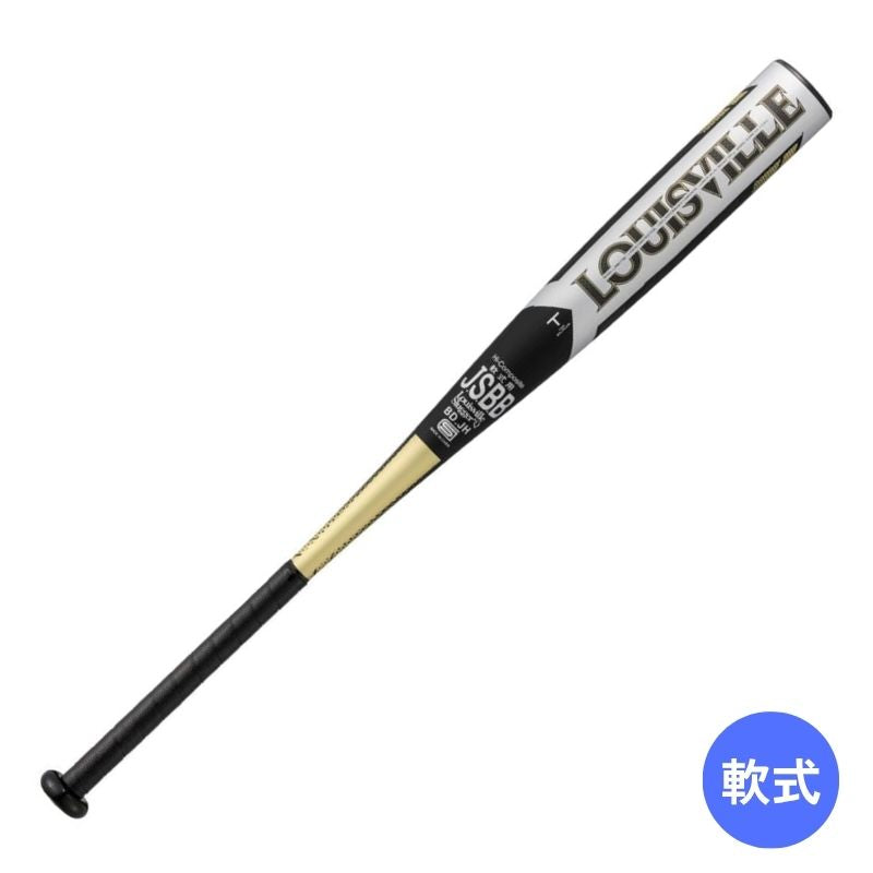 一般軟式金属バット　ルイスビルスラッガー2025年モデル　カタリストⅢ　WBL40740108368　83cm　680g　ブラック×ゴールド