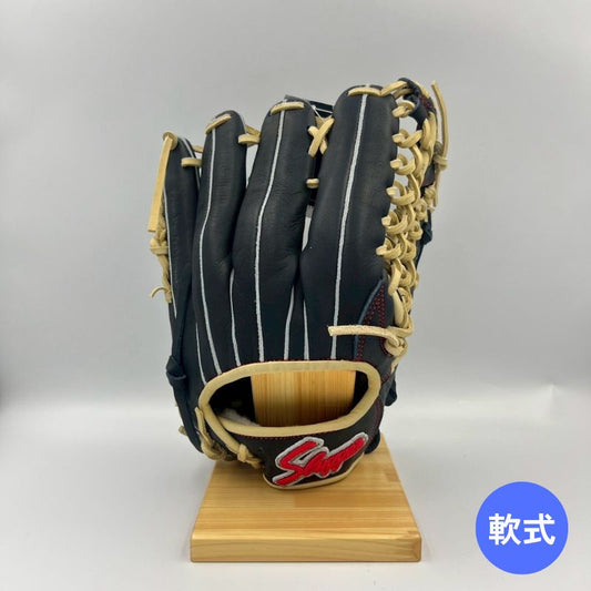 久保田スラッガー軟式用グラブ　LT24-GS5　KSブラック×トレンチ（グローブ）　限定品　湯もみ型付け済み