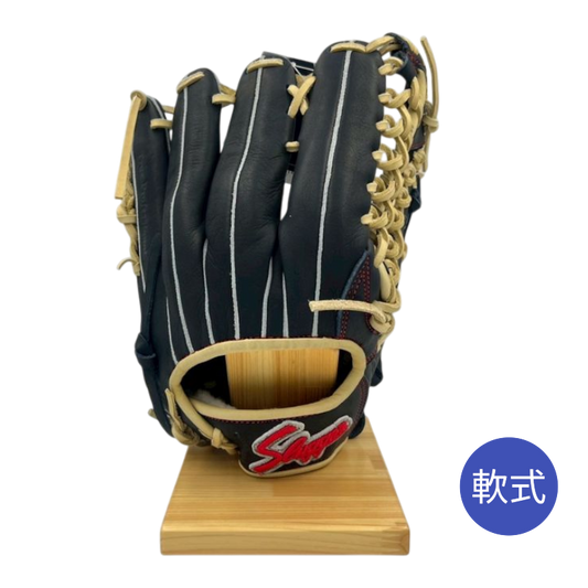 久保田スラッガー軟式用グラブ　LT24-GS5　KSブラック×トレンチ（グローブ）　限定品　湯もみ型付け済み