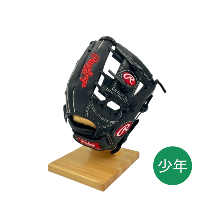ローリングス少年軟式用グラブ（グローブ）　GJ5SCBFSS　Bブラック  右投げ用　サイズSS　20％OFF