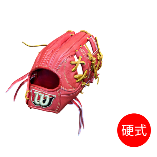 ウイルソン　硬式グラブ（グローブ）　DUALシリーズ　内野手用　WTAHWSD6H　Eオレンジ　50％OFF