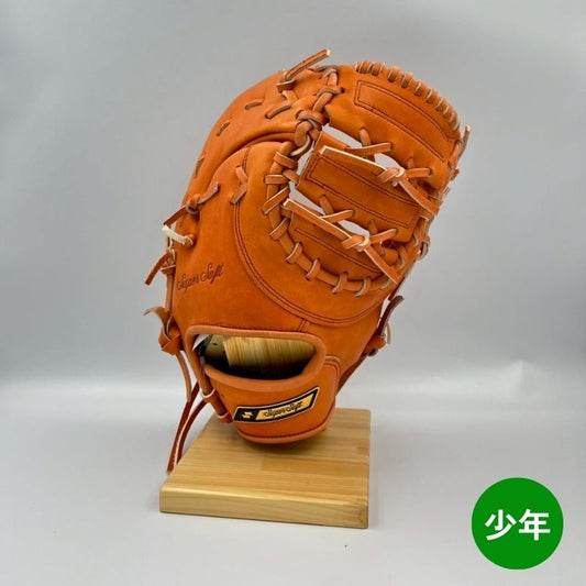 エスエスケイ　少年軟式用ファーストミット　SSJF21322　35オレンジ　右投げ用　30％OFF