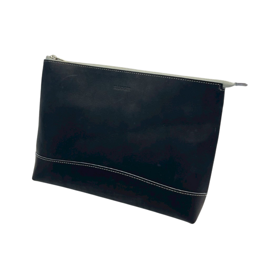 久保田スラッガー　限定レザーバッグinバッグ　バッグインバッグ大　LT23-L6　KSブラック×グレー