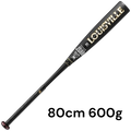 少年軟式用バット　WBL40780108060　ブラック×レッド　セミトップバランス