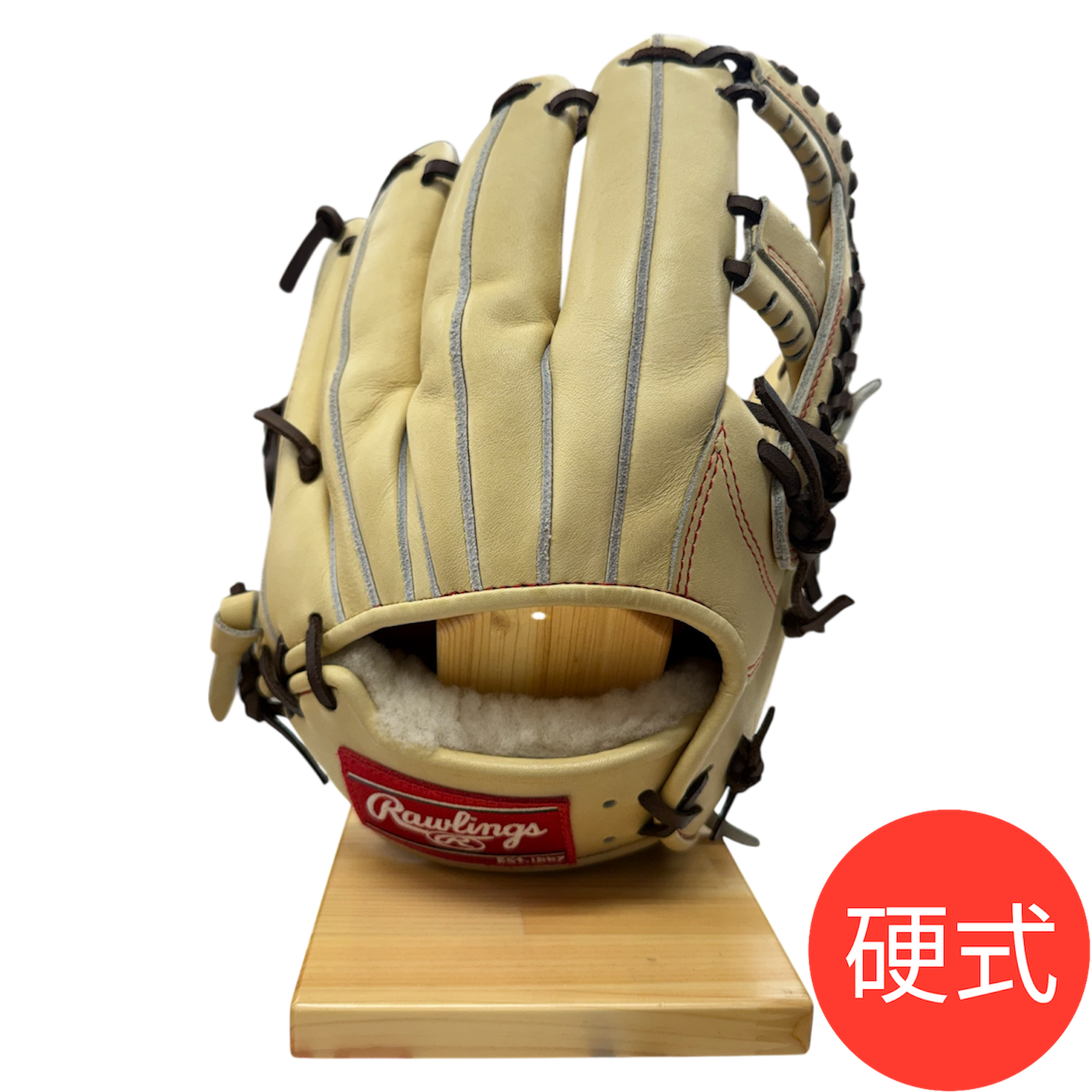 硬式用グラブ　GH1PWCK4MG　内野手用　ゴールドキャメル　湯もみ型付け済み