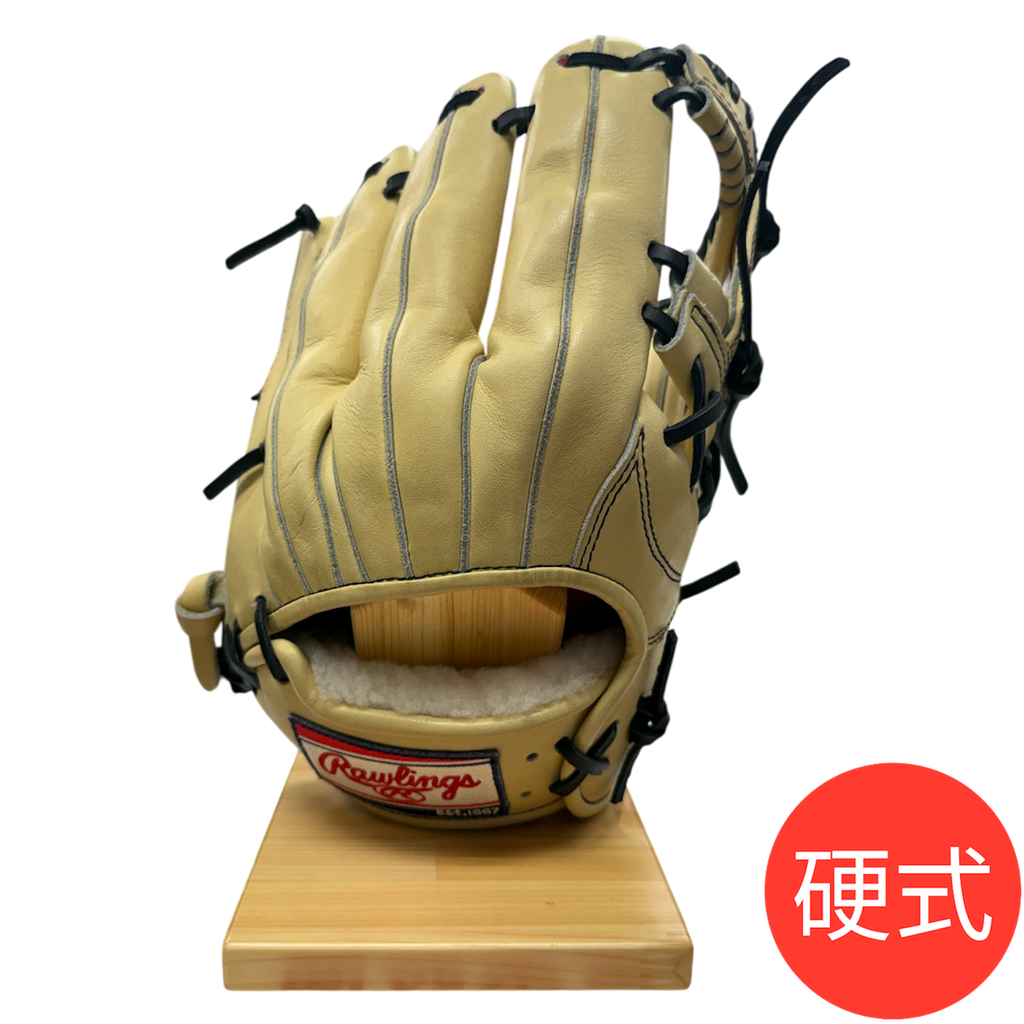 硬式用グラブ　GH1PWN5MG　内野手用　キャメル　湯もみ型付け済み