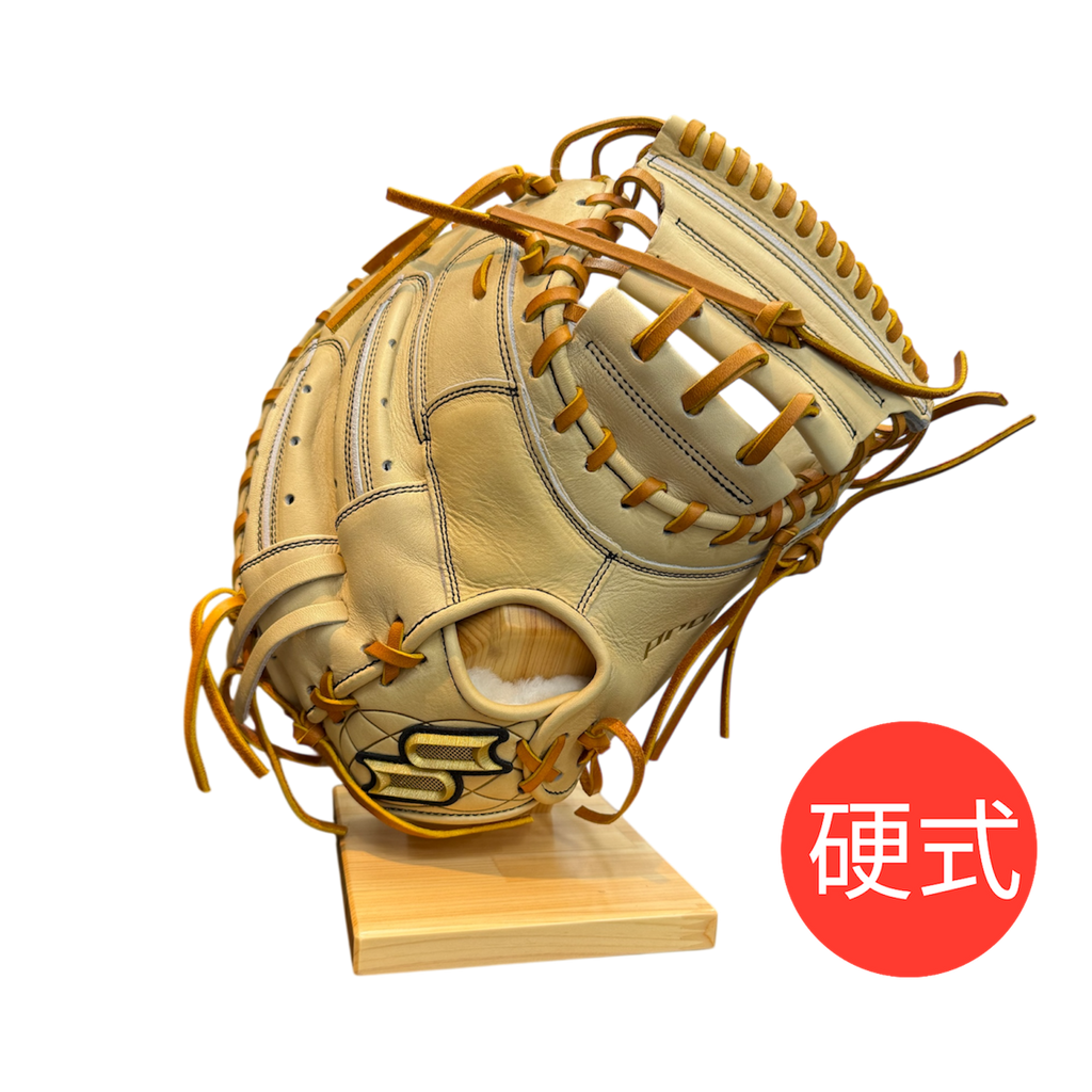 エスエスケイ　硬式ミット　PEKMZ044　キャメル×タン紐　梅野選手モデル