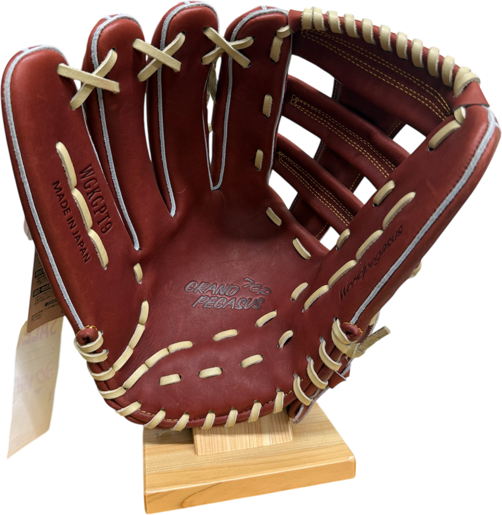 ワールドペガサス　硬式グラブ（グローブ）　WGKGPT9　3107シェリーブラウン/キャメルブラウン　左投げ用　35％OFF