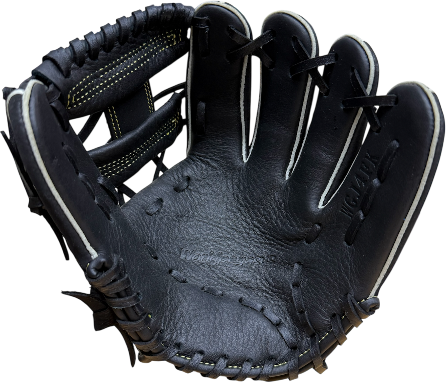 ワールドペガサスキッズ用グラブ（グローブ）　WGJ4FK　9090ブラック×ブラック  右投げ用　年中～小学校低学年用　25％OFF